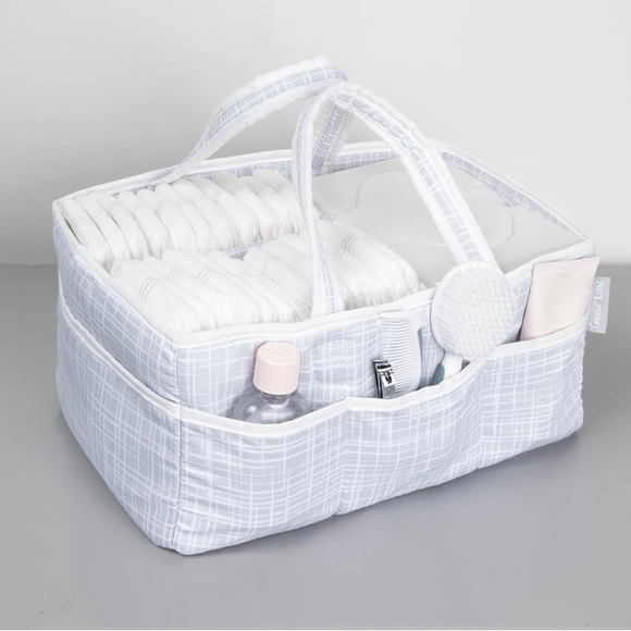 TREND LAB storage gray Caddy for Nursery essentials baby NWT - Picture 4 of 10
